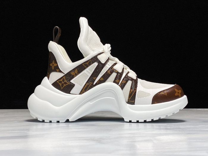 LV ARCHLIGHT SNRAKER WHITE/OLDLACE 51BCOLORE 1A43KV