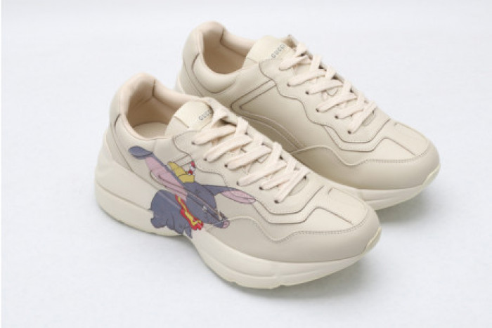 G*u*i rhyton leather sneaker