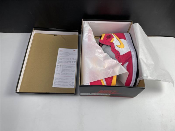 Air Jordan 1 High OG“Light Fusion Red” 555088-603