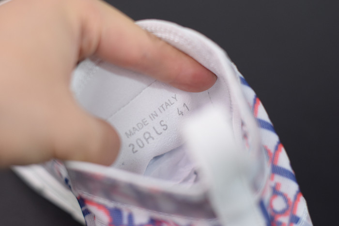 DR B23 OBLIQUE HIGH TOP SNEAKER“CD Ghosting”