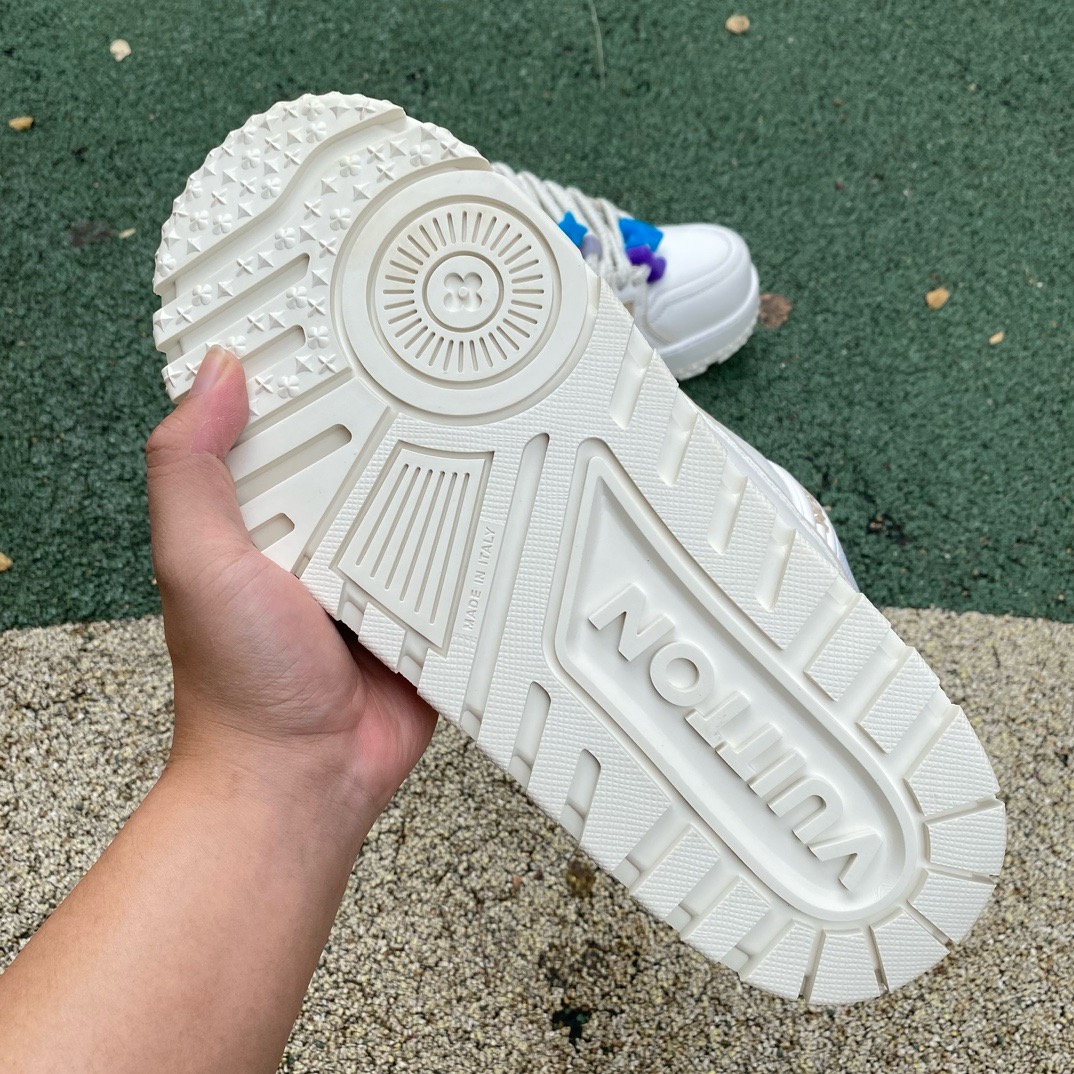 LV TRAINER MAXI White