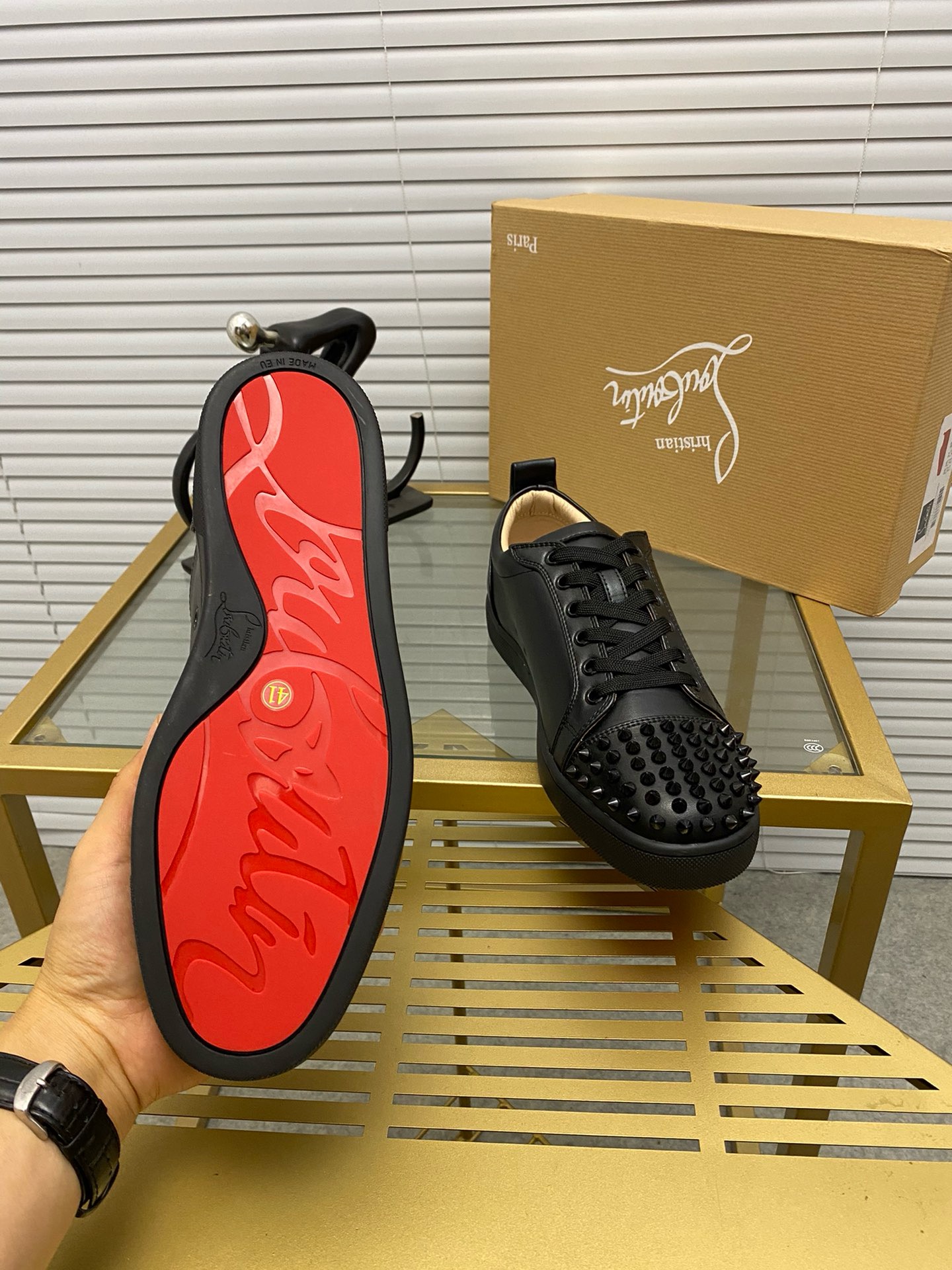 Ch**an louboutin sneaker